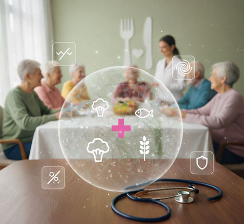 Nutrición especializada* Menús pensados para acompañar cada necesidad: salud y disfrute.